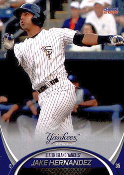 2015 Choice Staten Island Yankees #14 Jake Hernandez Front