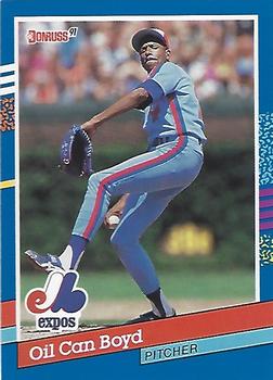 1991 Donruss #194 Oil Can Boyd Front