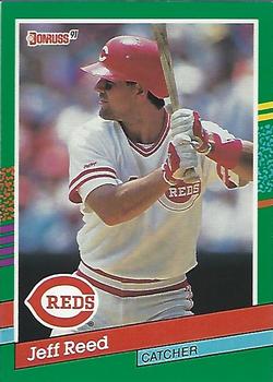 1991 Donruss #741 Jeff Reed Front
