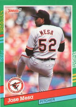 1991 Donruss #765 Jose Mesa Front