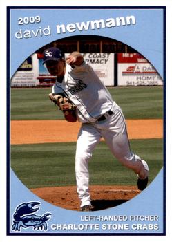 2009 Grandstand Charlotte Stone Crabs #NNO David Newmann Front