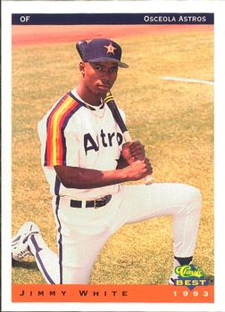1993 Classic Best Osceola Astros #24 Jimmy White Front