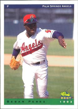 1993 Classic Best Palm Springs Angels #16 Beban Perez Front