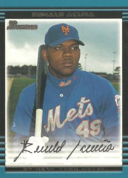 2002 Bowman #206 Ronald Acuna Front