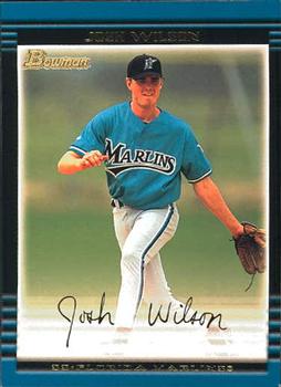 2002 Bowman #226 Josh Wilson Front