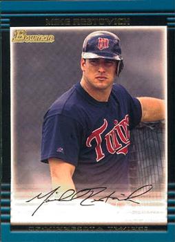 2002 Bowman #302 Mike Restovich Front