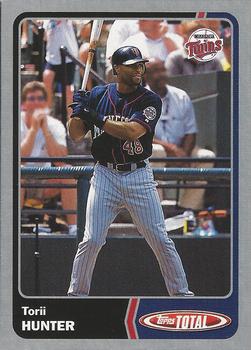 2003 Topps Total - Silver #222 Torii Hunter Front