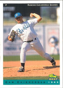 1993 Classic Best Rancho Cucamonga Quakes #7 Cam Cairncross Front