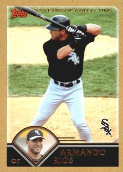 2003 Topps Traded & Rookies - Gold #T24 Armando Rios Front