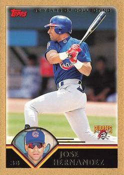 2003 Topps Traded & Rookies - Gold #T55 Jose Hernandez Front