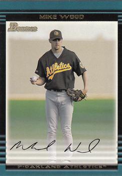 2002 Bowman Draft Picks & Prospects #BDP115 Mike Wood Front