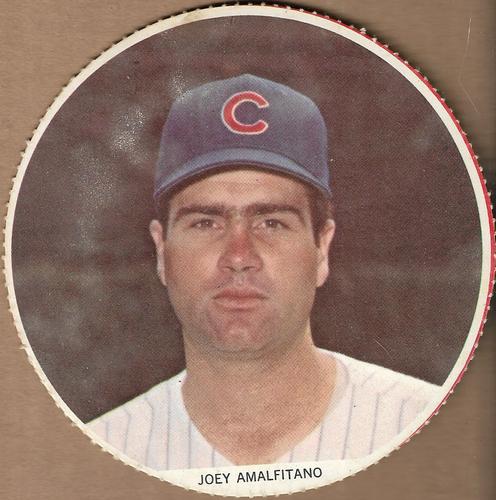 1967 Pro's Pizza Color Discs #NNO Joe Amalfitano Front