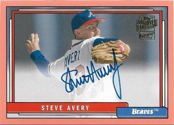 2017 Topps Archives - Fan Favorites Autographs Peach #FFA-SA Steve Avery Front