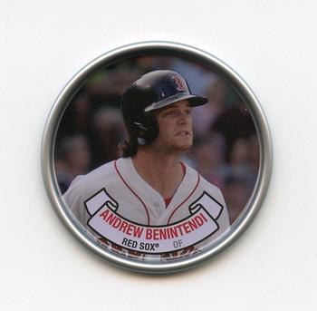 2017 Topps Archives - Manufactured Topps Coins #C-17 Andrew Benintendi Front