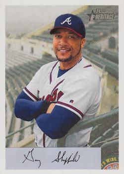 2002 Bowman Heritage #6 Gary Sheffield Front