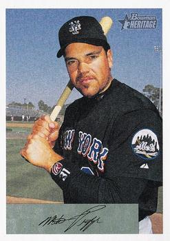 2002 Bowman Heritage #56 Mike Piazza Front