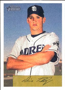 2002 Bowman Heritage #74 Dennis Tankersley Front