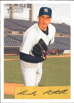 2002 Bowman Heritage #80 Andy Pettitte Front