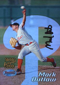 2002 Bowman's Best #106 Mark Outlaw Front