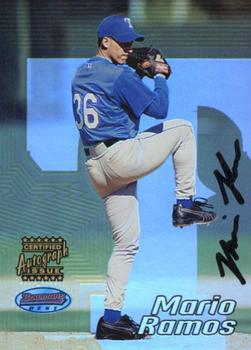 2002 Bowman's Best #122 Mario Ramos Front