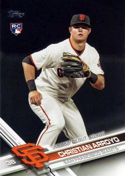 2017 Topps Update #US21 Christian Arroyo Front