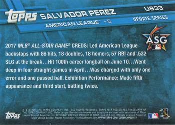 2017 Topps Update #US33 Salvador Perez Back
