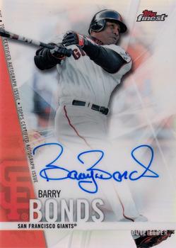 2017 Finest - Finest Autographs #FA-BB Barry Bonds Front