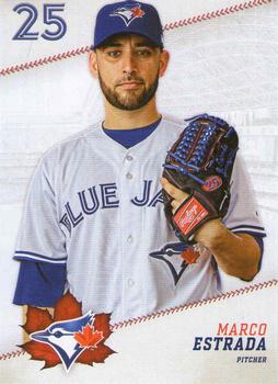 2017 Toronto Blue Jays Fire Safety #NNO Marco Estrada Front
