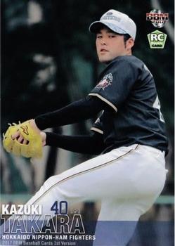 2017 BBM #022 Kazuki Takara Front