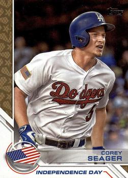 2017 Topps - Independence Day #ID-7 Corey Seager Front