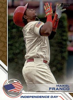2017 Topps - Independence Day #ID-25 Maikel Franco Front