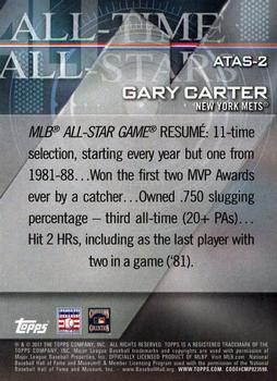 2017 Topps - All-Time All-Stars #ATAS-2 Gary Carter Back