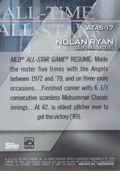 2017 Topps - All-Time All-Stars #ATAS-17 Nolan Ryan Back