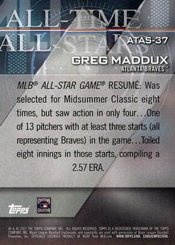 2017 Topps - All-Time All-Stars #ATAS-37 Greg Maddux Back