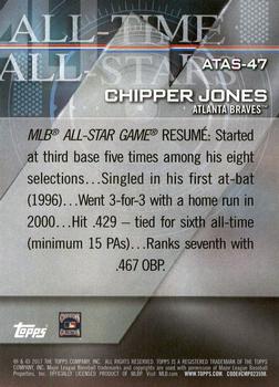 2017 Topps - All-Time All-Stars #ATAS-47 Chipper Jones Back