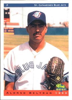 1993 Classic Best St. Catharines Blue Jays #3 Alonso Beltran Front