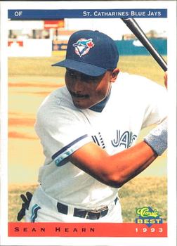 1993 Classic Best St. Catharines Blue Jays #10 Sean Hearn Front