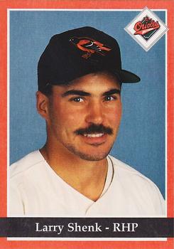 1994 Baltimore Orioles Program Cards #NNO Larry Shenk Front