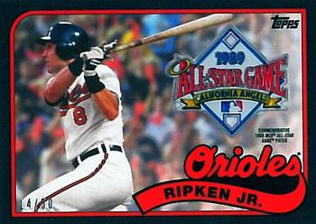 2017 Topps - MLB All-Star Game Commemorative Logo Patch Black #ASL-CR Cal Ripken Jr. Front