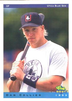 1993 Classic Best Utica Blue Sox #1 Dan Collier Front