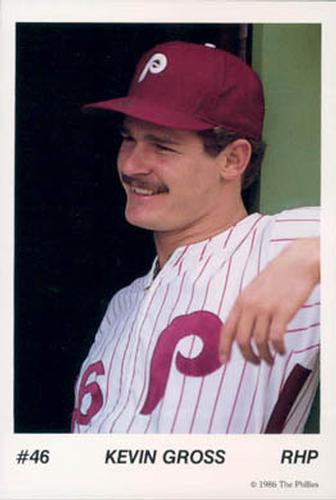 1986 Tastykake Philadelphia Phillies #NNO Kevin Gross Front