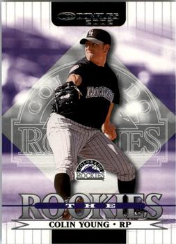 2002 Donruss The Rookies #44 Colin Young Front