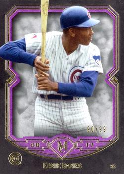 2017 Topps Museum Collection - Amethyst #69 Ernie Banks Front