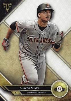 2017 Topps Triple Threads #24 Buster Posey Front