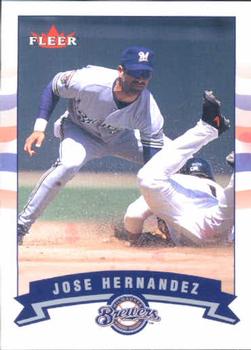 2002 Fleer #298 Jose Hernandez Front