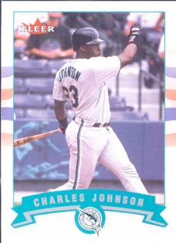 2002 Fleer #395 Charles Johnson Front
