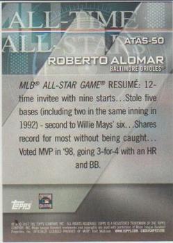 2017 Topps - All-Time All-Stars Red #ATAS-50 Roberto Alomar Back