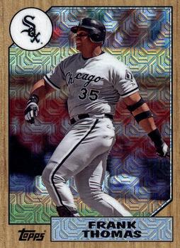 2017 Topps - 1987 Topps Baseball 30th Anniversary Chrome Silver Pack (Series Two) #87-FT Frank Thomas Front