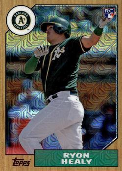 2017 Topps - 1987 Topps Baseball 30th Anniversary Chrome Silver Pack (Series Two) #87-RH Ryon Healy Front