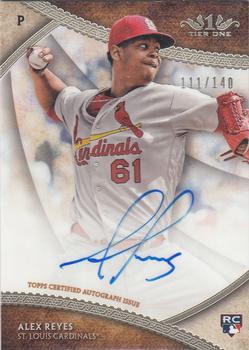 2017 Topps Tier One - Break Out Autographs #BOA-ARE Alex Reyes Front